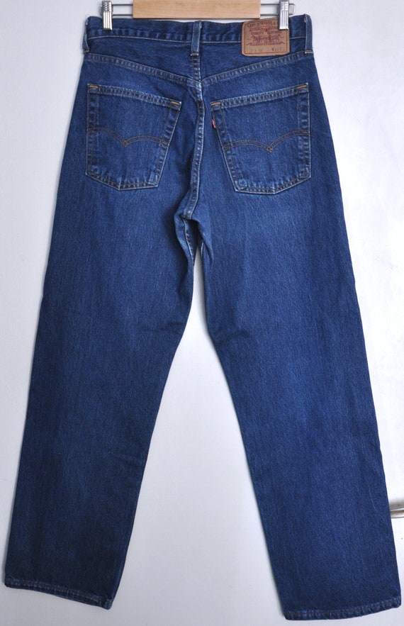 Vintage 1990s Dark Blue Levi s Jeans Levi s 519 02 Jeans High
