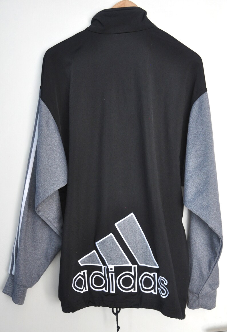 adidas zip up shirt