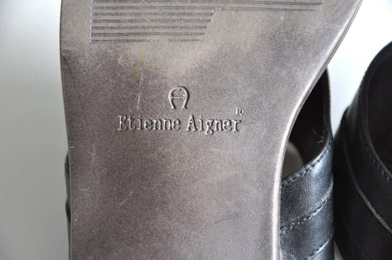 vintage etienne aigner sandals