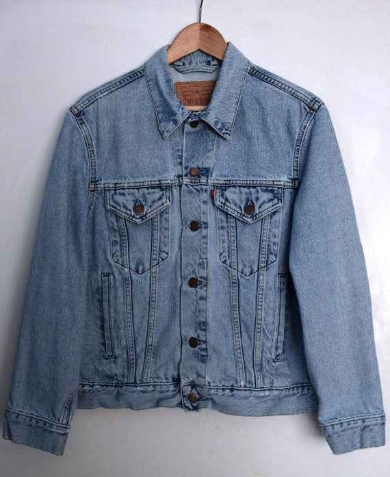 Vintage Levi's 70503 blauwe spijkerjas Heren jaren - Nederland