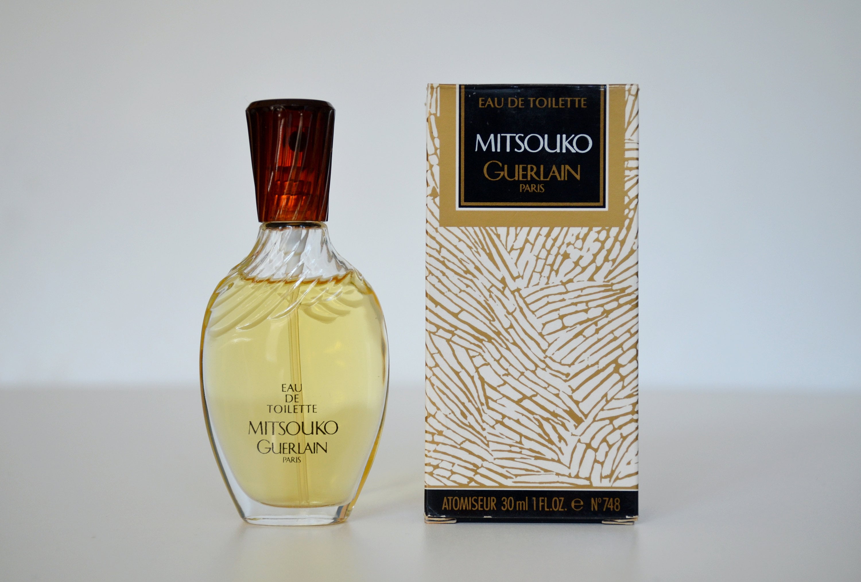Vintage Guerlain Mitsouko Eau De Toilette - 1980s Rare Perfume 