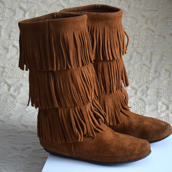 Bus and Hippie Peace Women's Leather Boots main image 0