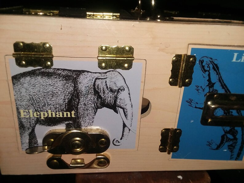 Lock and Latches Montessori Kindergarten or Home Use Toy Etsy