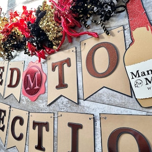 Aged To Perfection Whiskey 40th 50th 60th 70th Birthday Party Banner Birthday