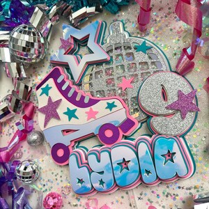 Rollerskate Cake Topper image 20