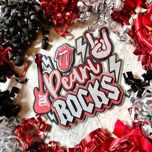 Rock Rockstar Rock N Roll One Rocks Cake Topper & Cupcake Toppers - Etsy