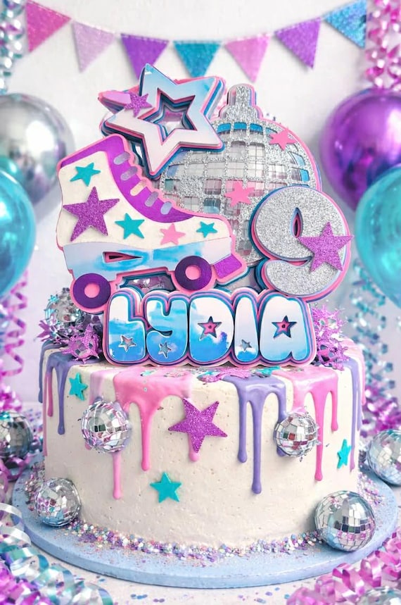 Rollerskate Cake Topper