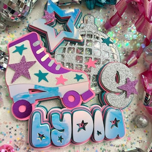 Rollerskate Cake Topper image 17