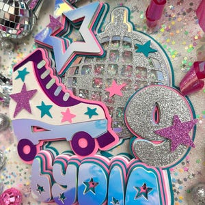Rollerskate Cake Topper image 18