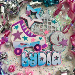 Rollerskate Cake Topper image 15