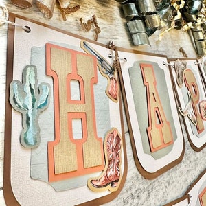 How the West was ONE Cowboy Wild West First Rodeo Theme Birthday Party Banner