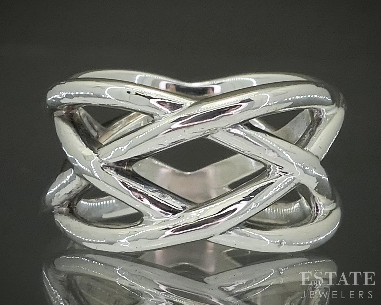 Tiffanys Knot Ring - Etsy