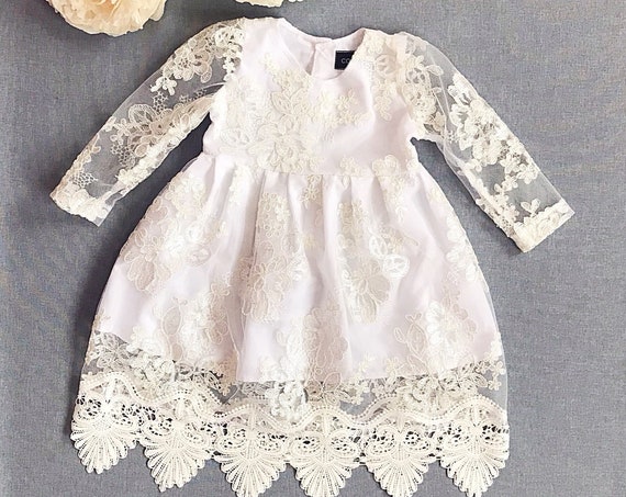 lace christening gowns