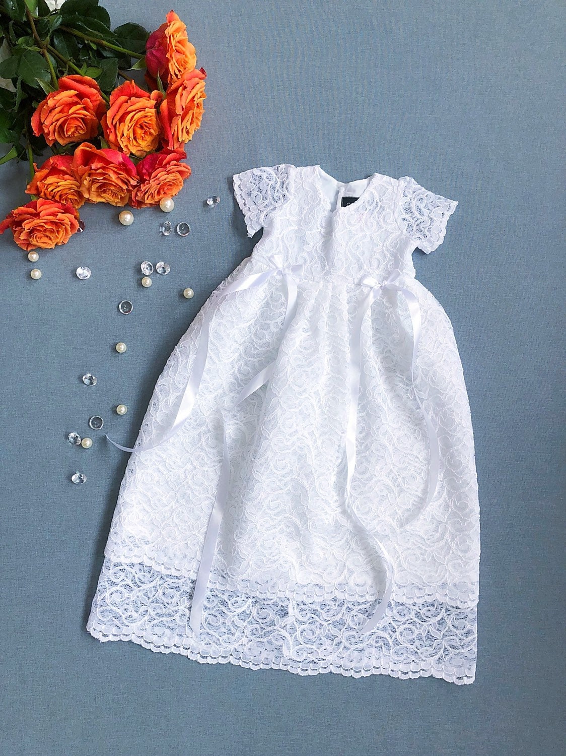 cotton christening gowns