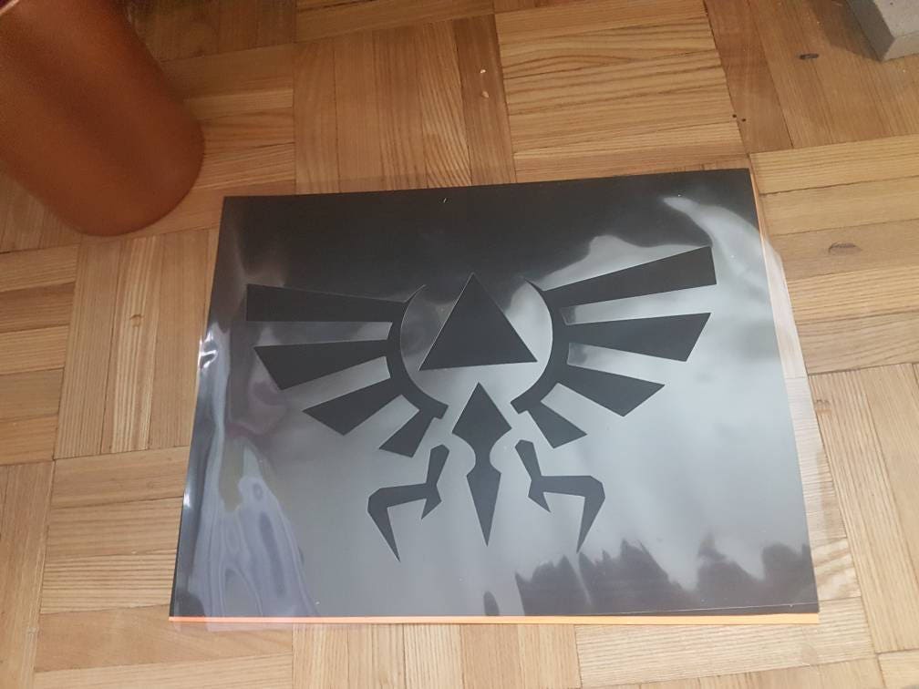 Large Legend of Zelda Stencil handcut Etsy