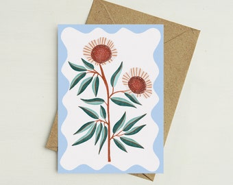 Carte de voeux Bloom