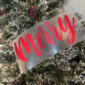 Metallic Merry CUSTOM PUFF HTV - Ready to Press- Puff Transfer- 3D Puff- Transfer Only! Puff vinyl