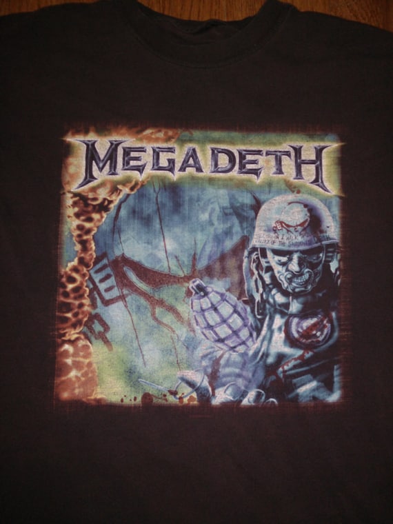 Vintage Men's Megadeth tee