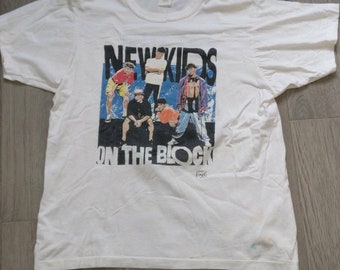 Vintage New Kids on the Block NKOTB band tshirt