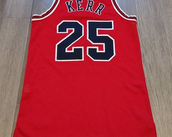 Vintage NBA Authentics Nike Chicago Bulls Steve Kerr Basketball
