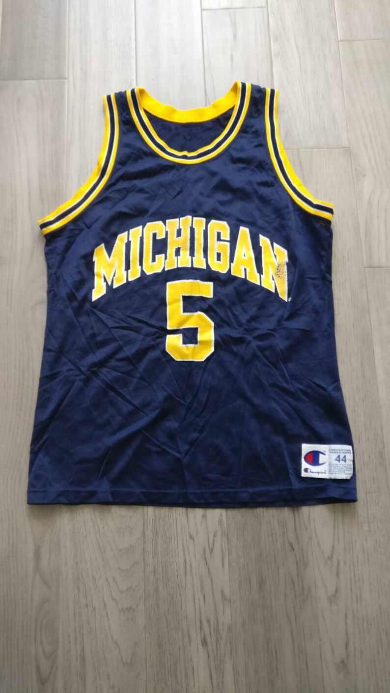 fab five michigan t shirt