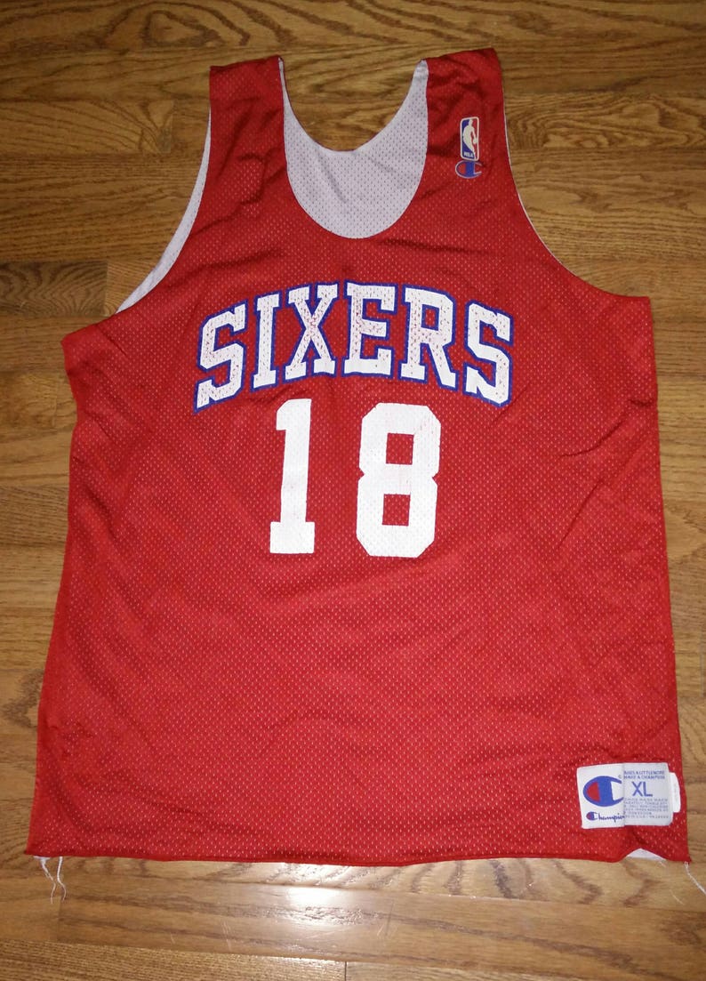 Vintage NBA Champion Philadelphia Sixers 76ers reversible | Etsy