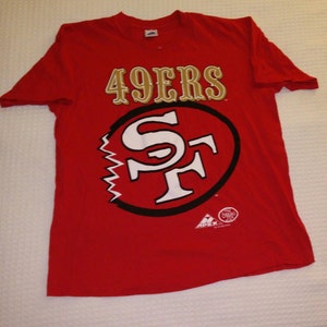 Vintage mens NFL San Francisco 49ers Apex One football tshirt