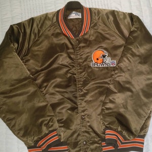Vintage NFL Cleveland Browns Chalkline football jacket