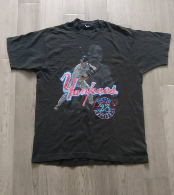 Vintage 1989 Don Mattingly Salem Sportswear T-Shirt