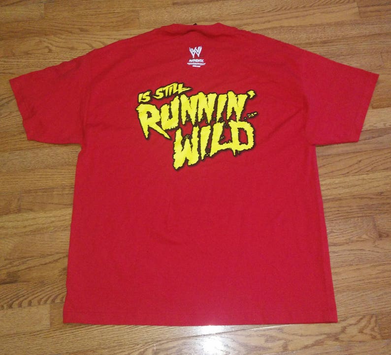 VTG WWE WWF Mens wrestling Hulk Hogan Hulkamania tshirt