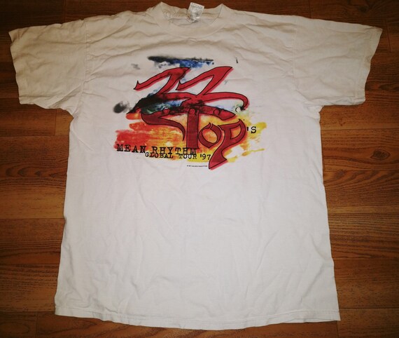vintage zz top shirt