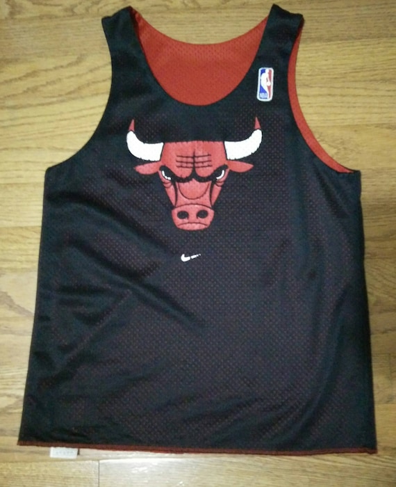 chicago bulls reversible practice jersey