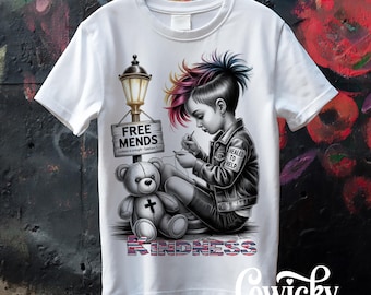 Kindness Christian Baby Shirt Design: Fruits of the Spirit, Misfit Collection PNG