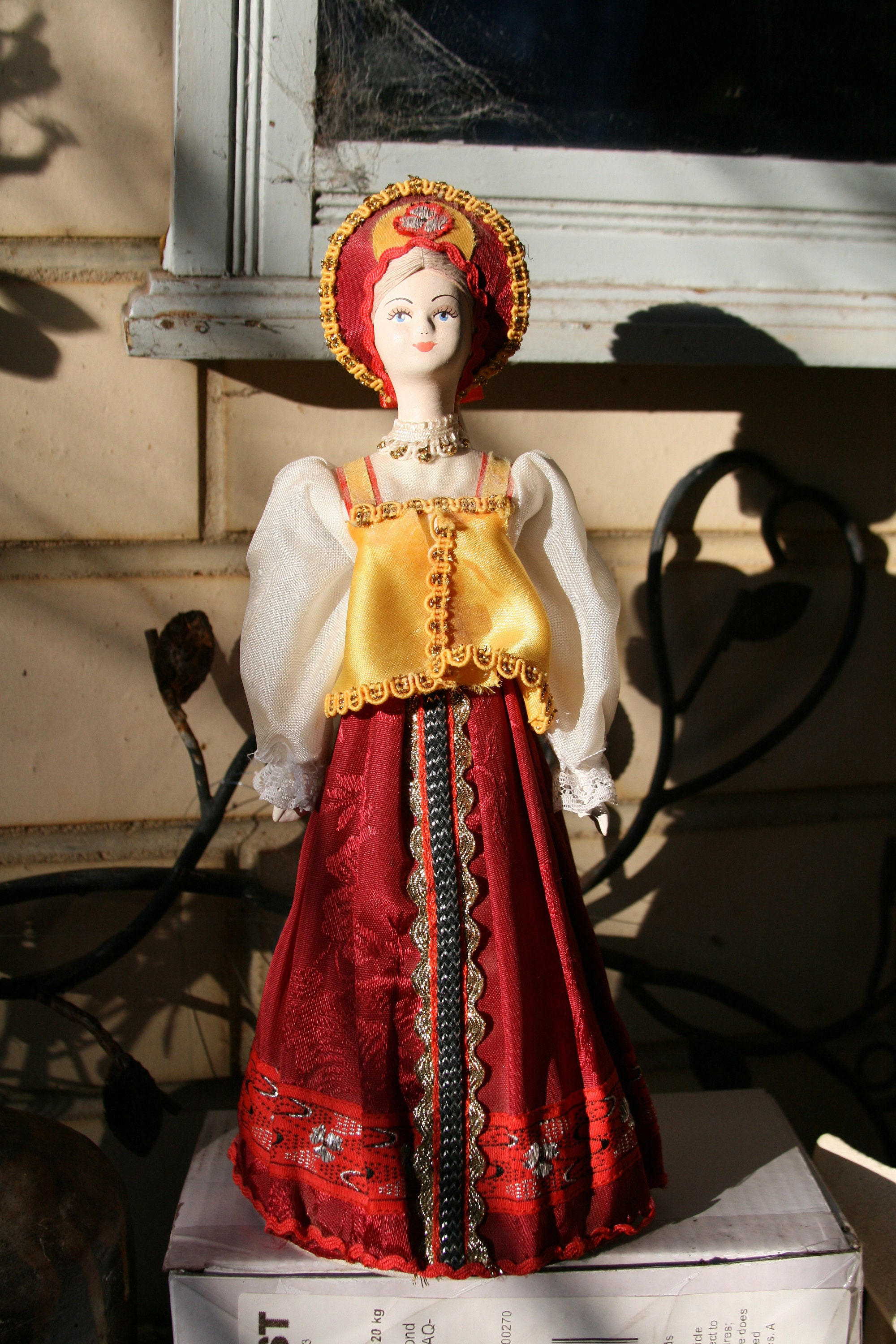 Pretty Vintage Russian Doll Etsy UK