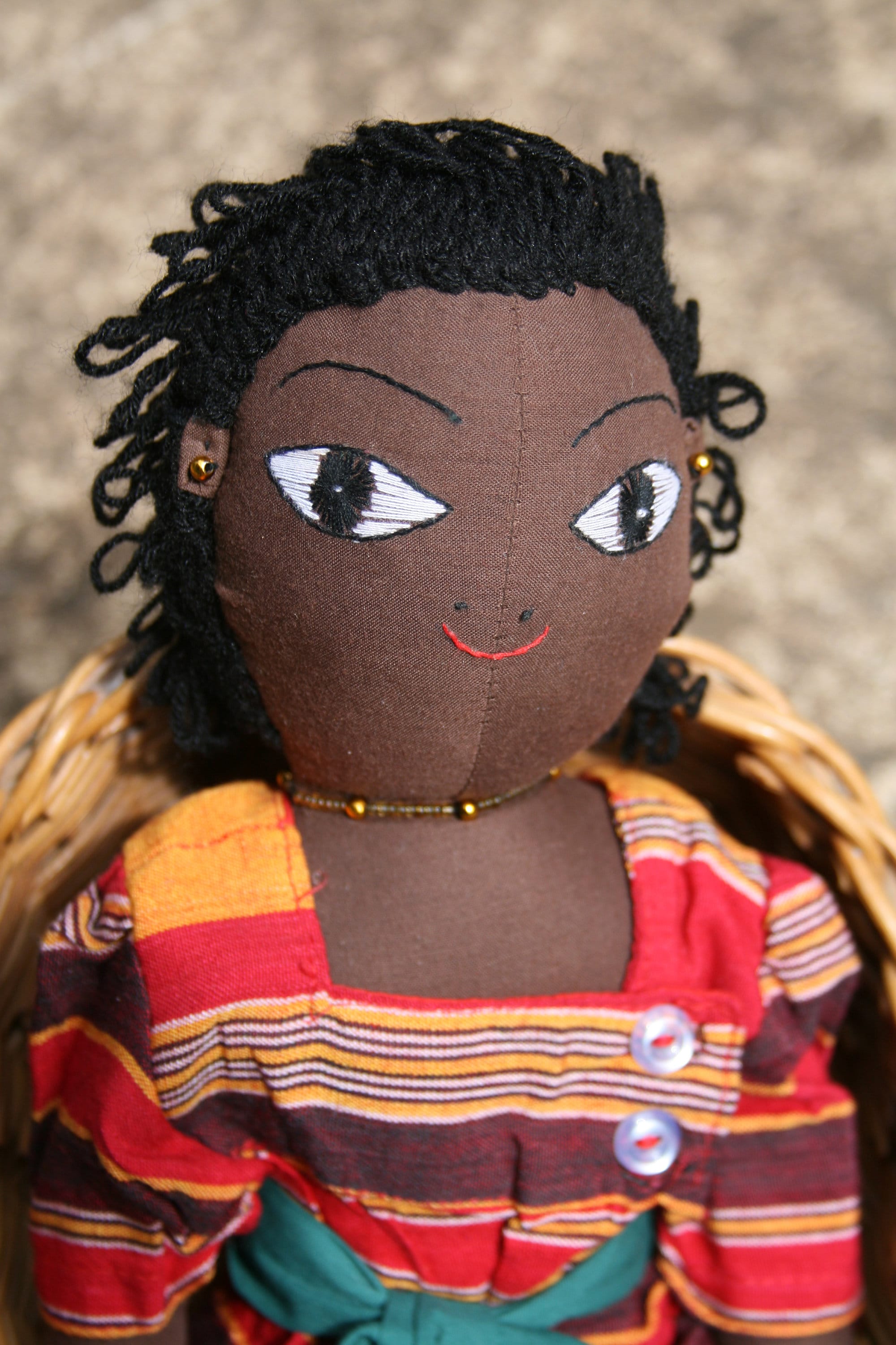 Handmade African rag doll | Etsy