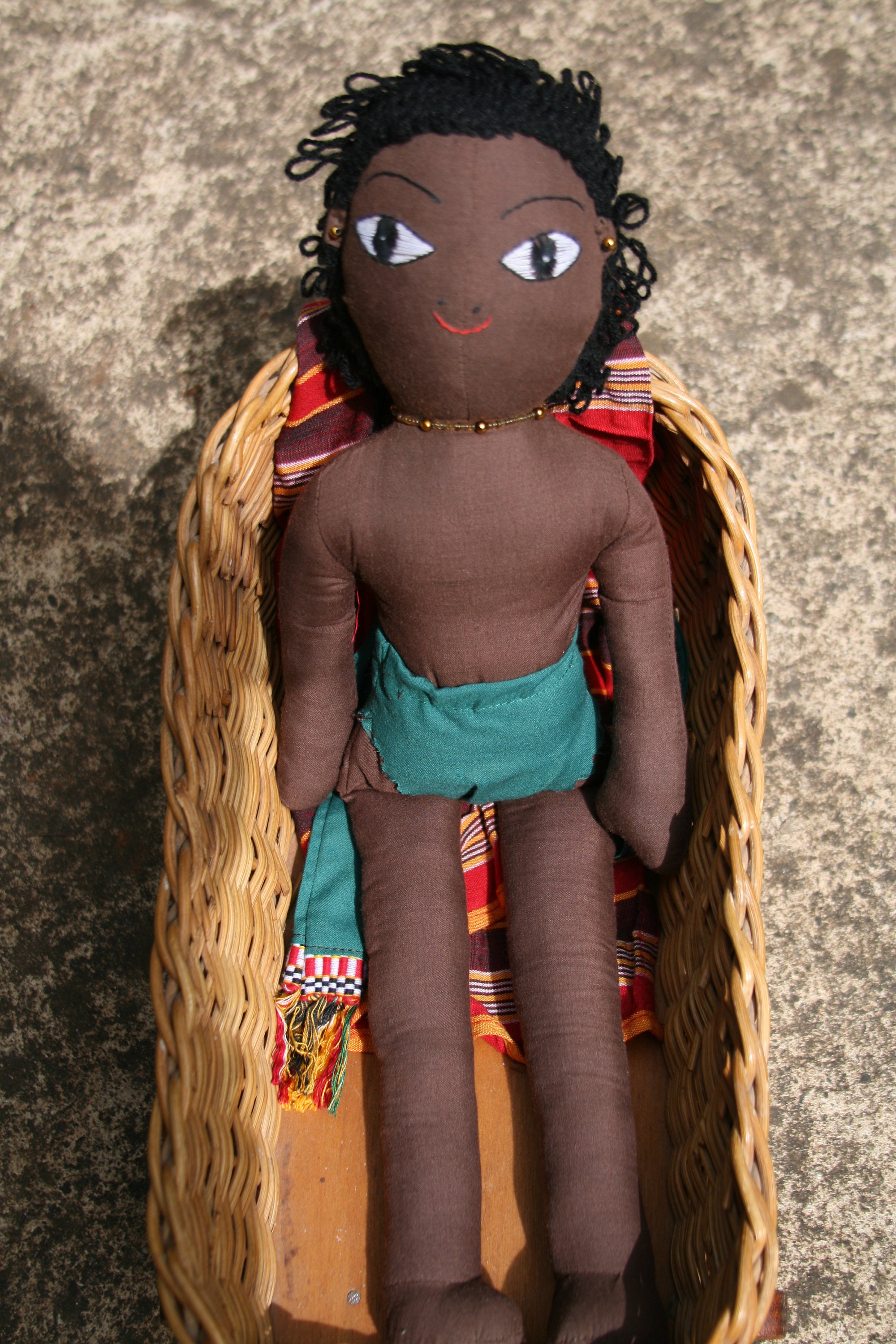 Handmade African rag doll | Etsy