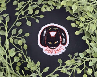 Piss Off Vinyl Sticker
