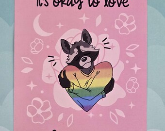 Love Who You Are Print
