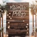 Mr and Mrs Sign, Wedding Backdrop Sign, Family Name Sign, Wedding Sign ...