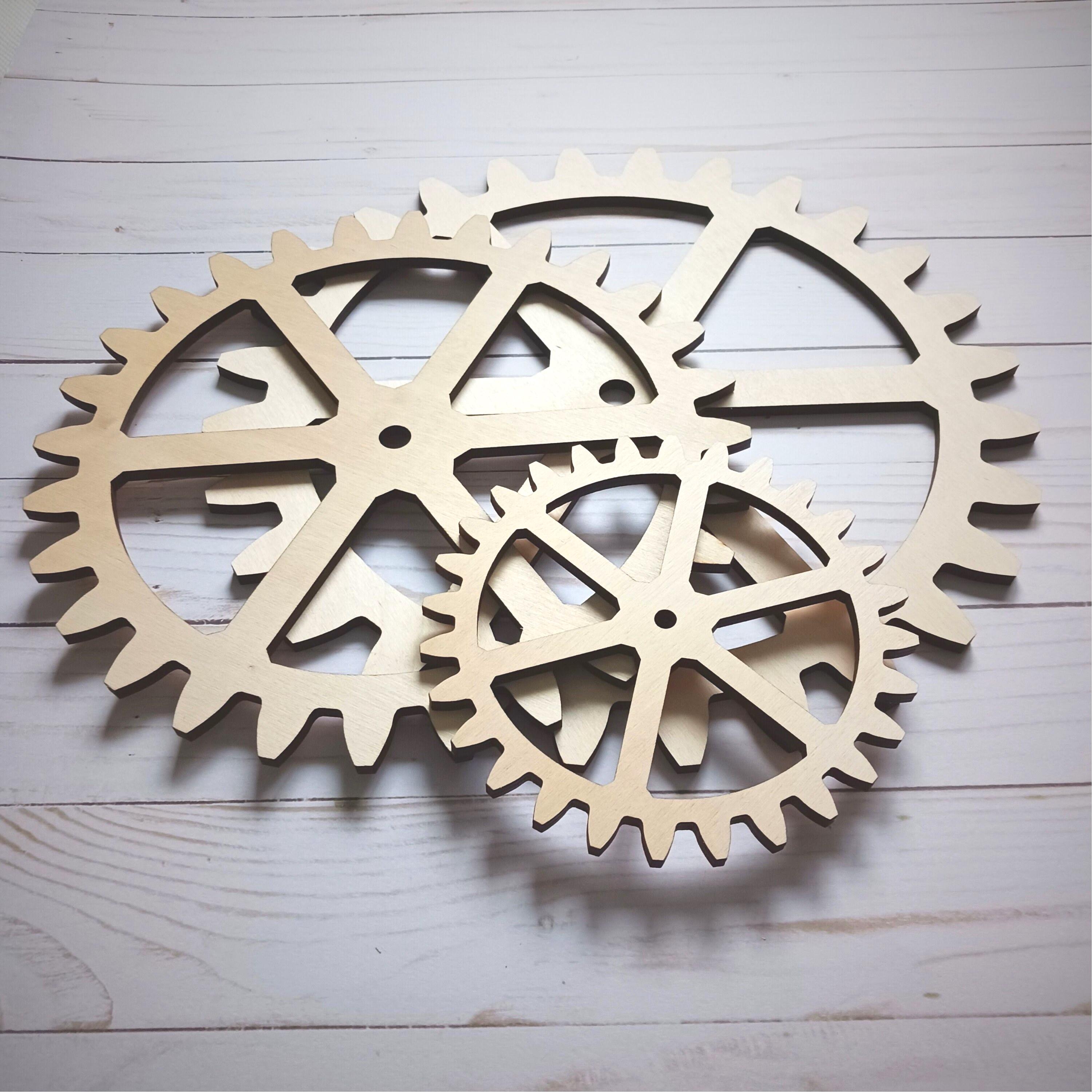 Steampunk Decor, 25 Designs Large Wood Gear, Steampunk Cogs, Steampunk Decorations, Industrial Decor, Steampunk Gears, Craft Gears, Gear Art