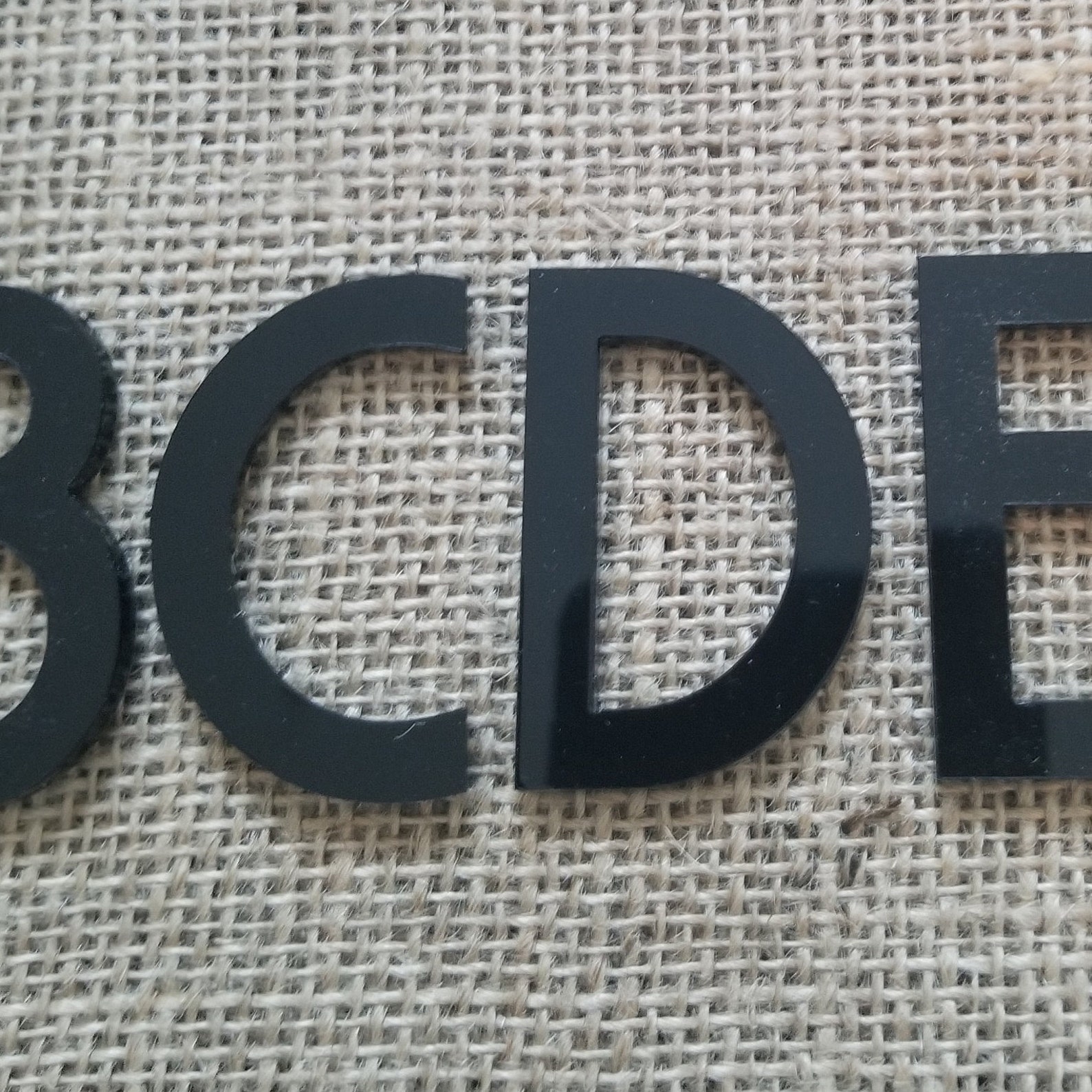 Black Letters Acrylic Letters Letters for Crafts Etsy Canada