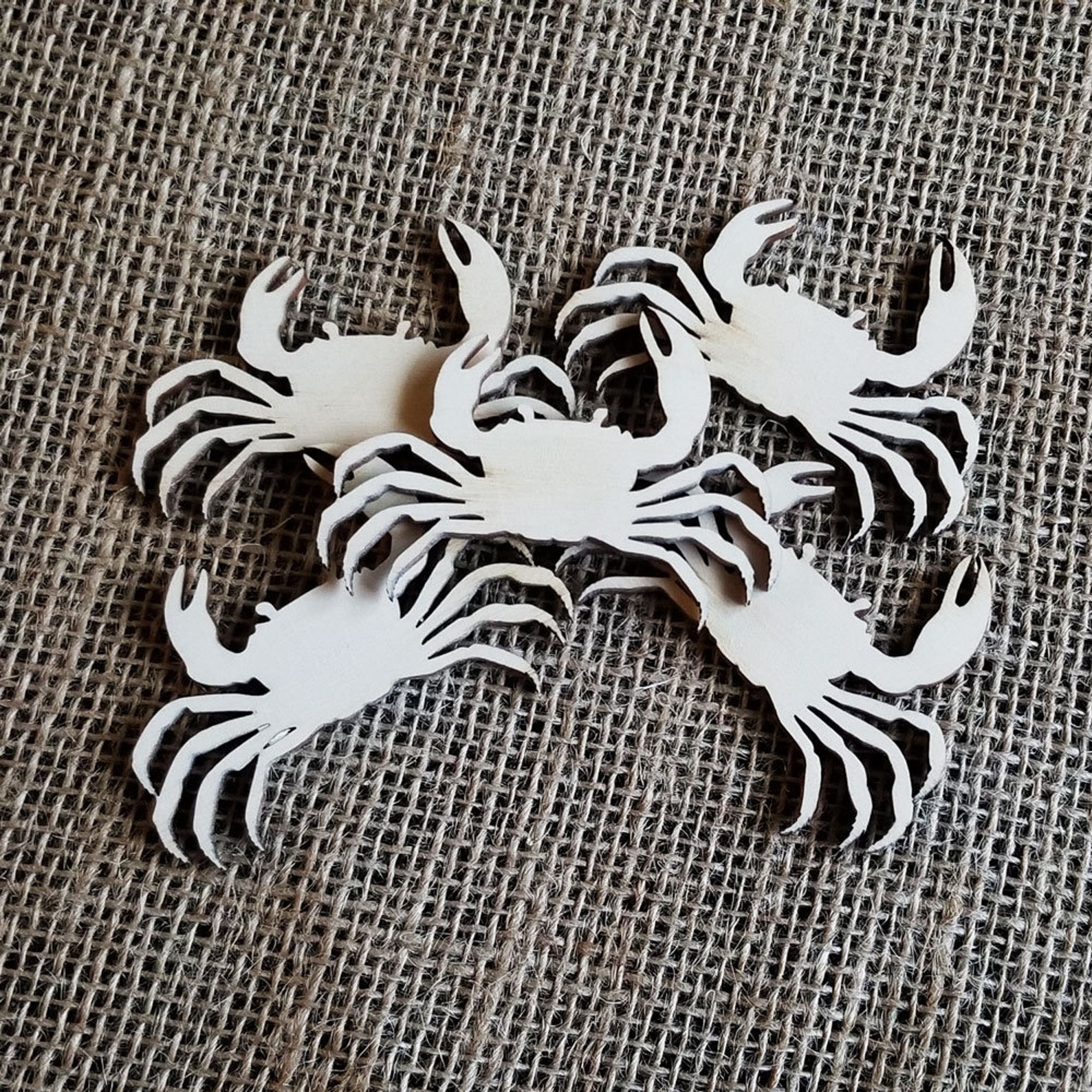 Wooden Crabs Crabs Cutouts Crabs Decorations Beach Charms - Etsy