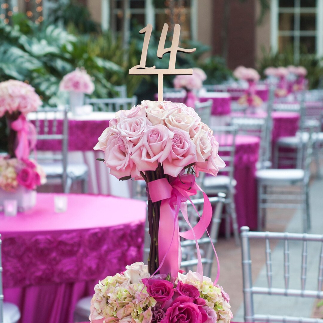 Table Numbers, Numbers Wedding, Wedding Table Numbers, Table Numbers ...