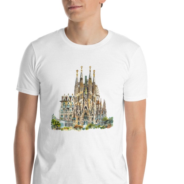 La Sagrada Familia Short-Sleeve Unisex T-Shirt