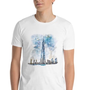 Burj Khalifa Short-Sleeve Unisex T-Shirt
