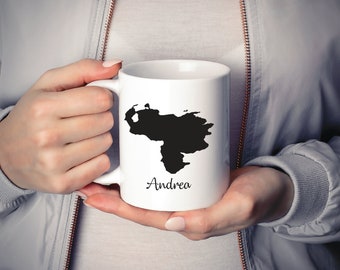 Venezuela Mug Travel Map Hometown Moving Gift