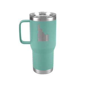 Idaho Becher Reise Karte Adoption Umzug Geschenk 20oz
