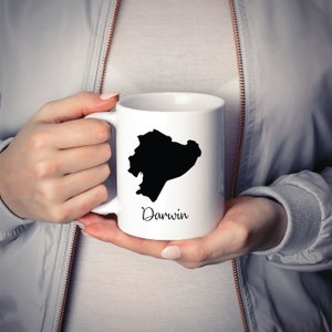 Ecuador Mug Travel Map Hometown Moving Gift