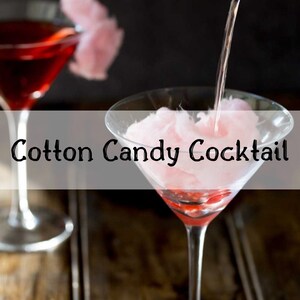 Cotton Candy Cocktail Scented Candle