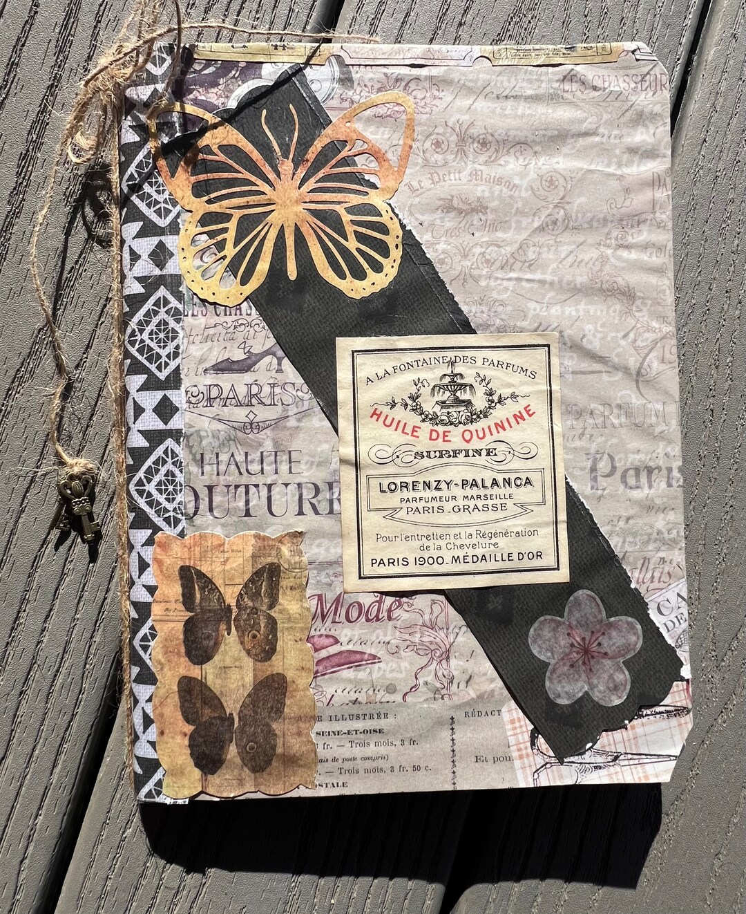 Vintage FUN Junk Journal Notebook - Etsy